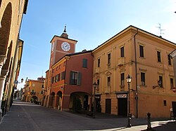 Rubiera, torre dell'orologio 01